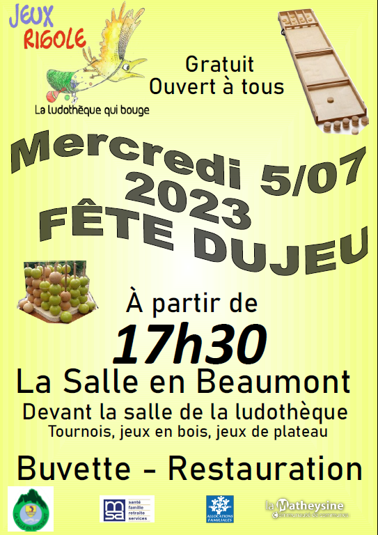 Fête du jeu 2023